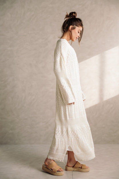 That Girl Knit Dress - White