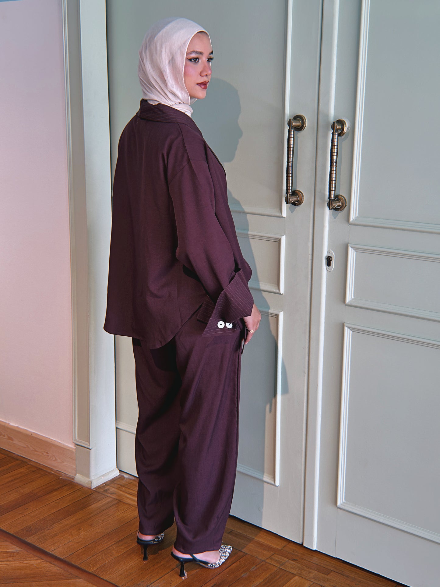 Rema Set - Deep Plum