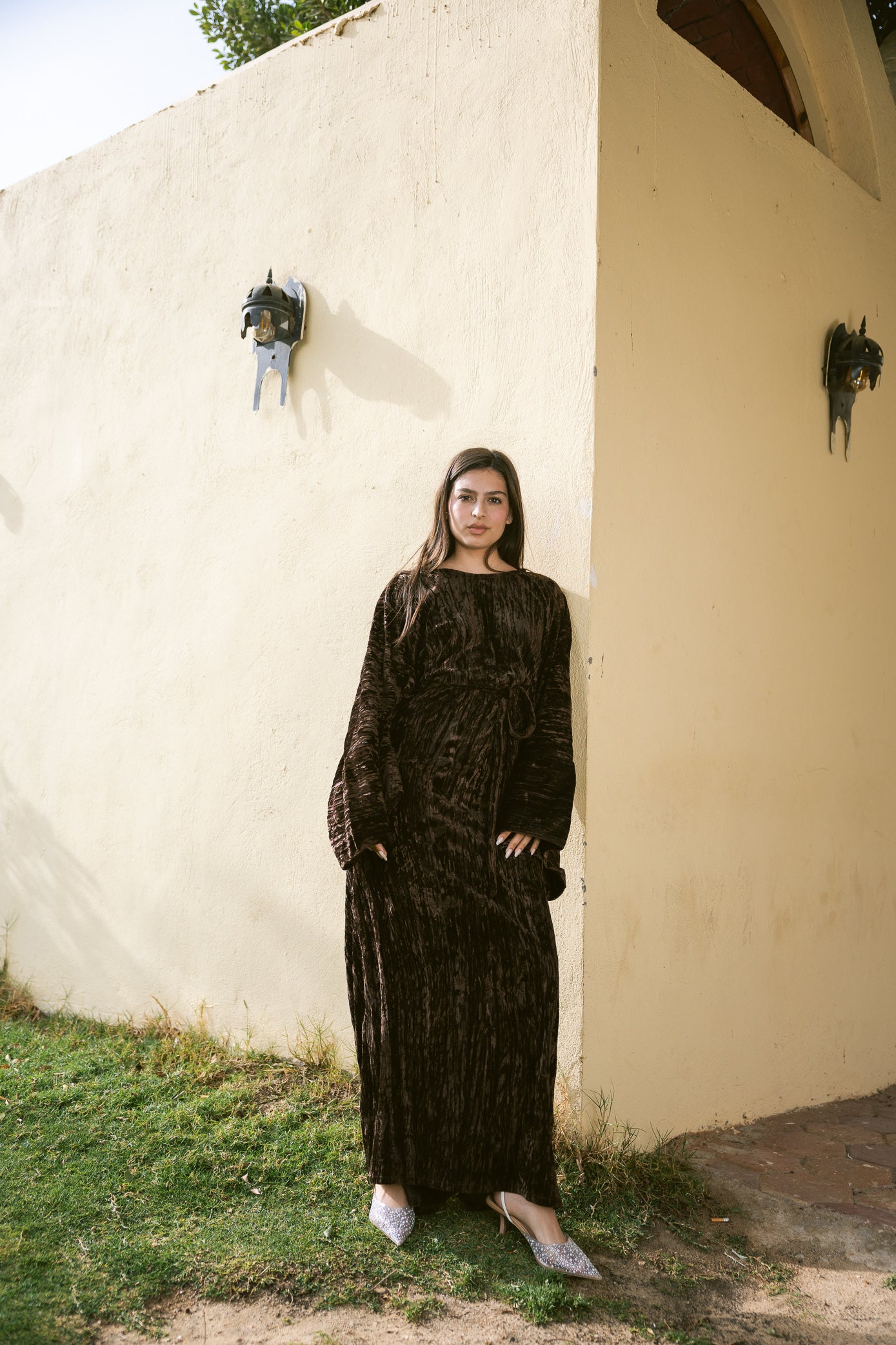 Butterfly Dress - Deep Cocoa