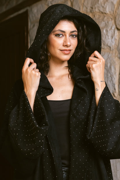 Sukoon Kaftan - Black