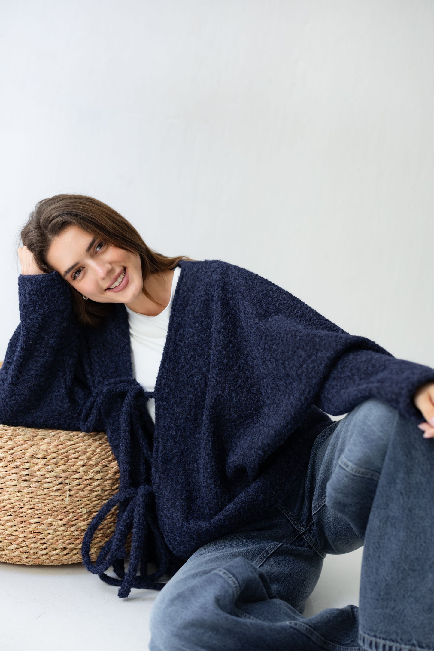 Dream Butterfly Top - Deep Navy