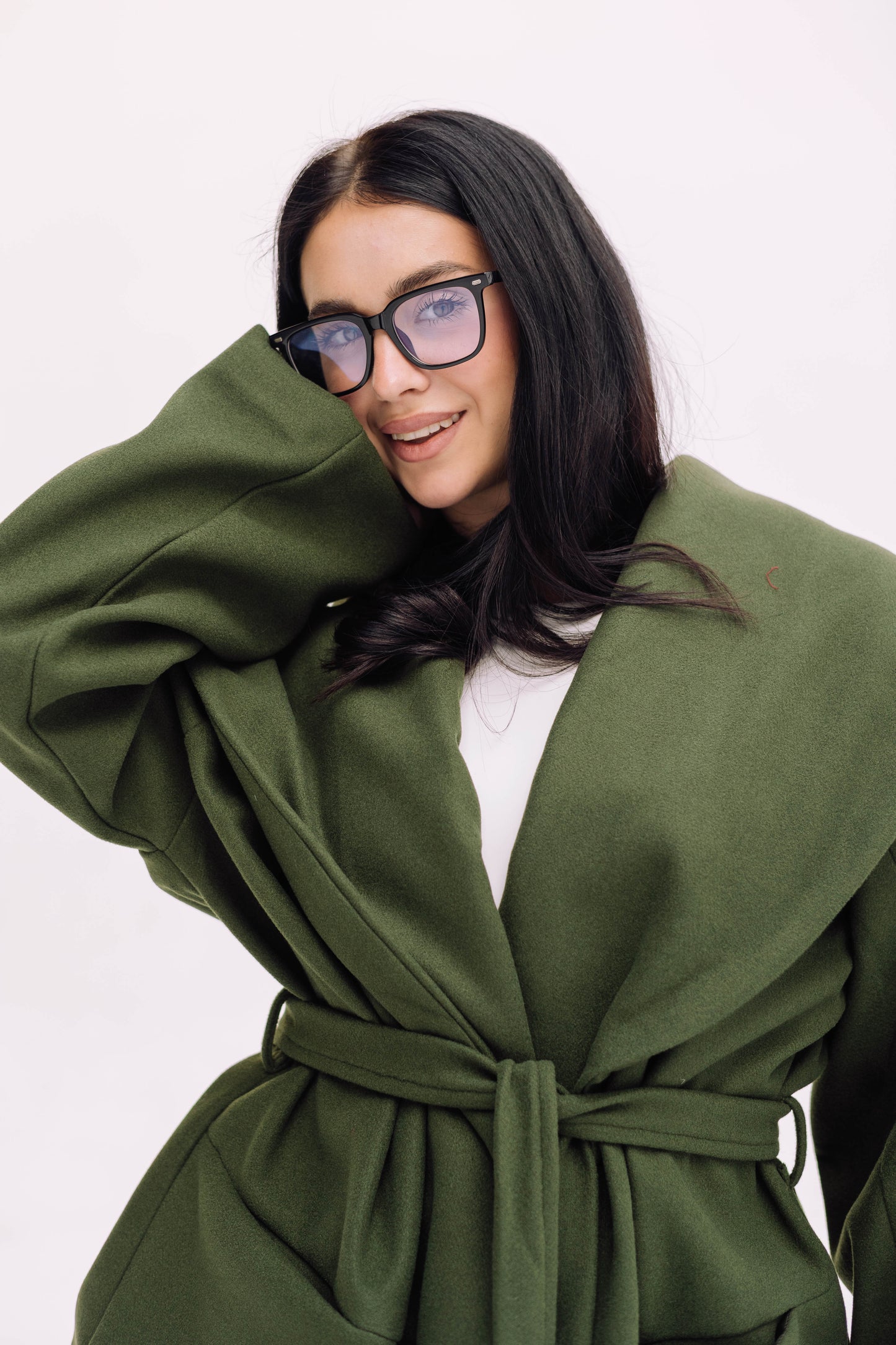 Winter Pearl Jacket - Deep Olive