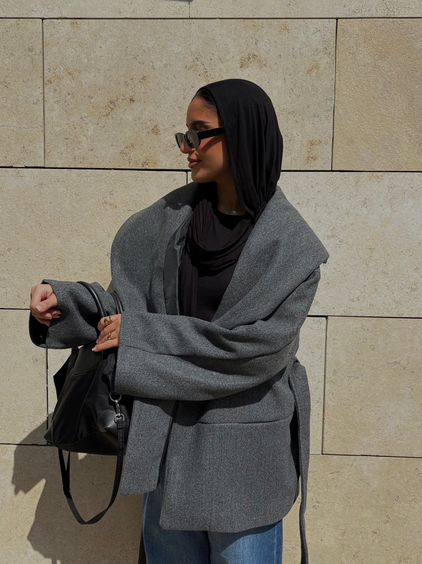 Winter Pearl Jacket - Dusty Grey