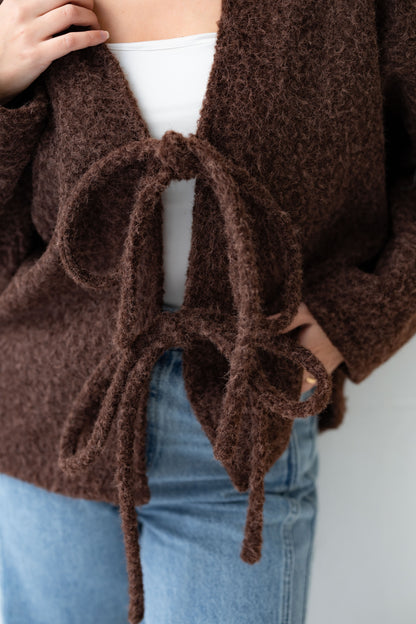 Dream Butterfly Top - Cocoa Brown