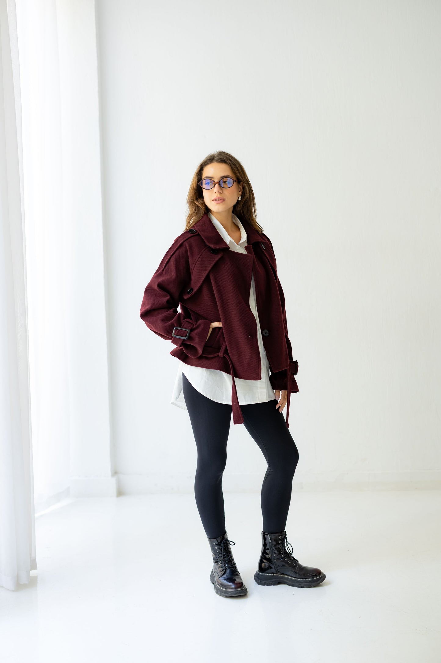 Dominant Jacket - Deep Burgandy