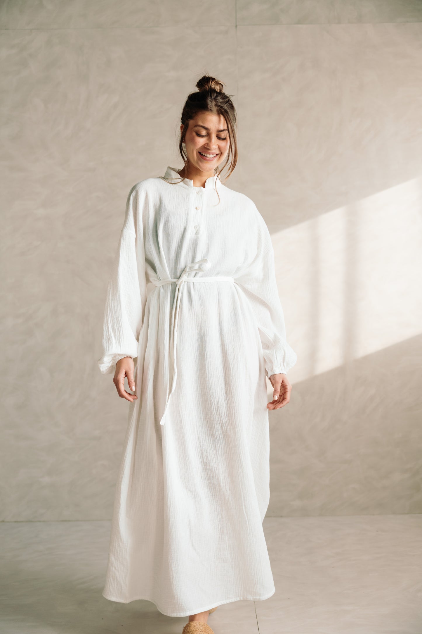 Rihan Dress - White