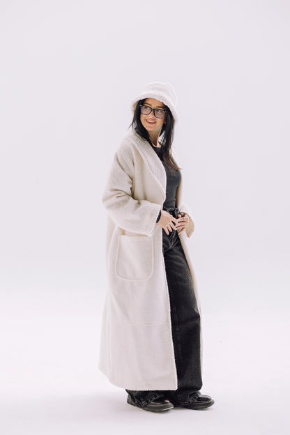Signature Cozy Coat - Off White