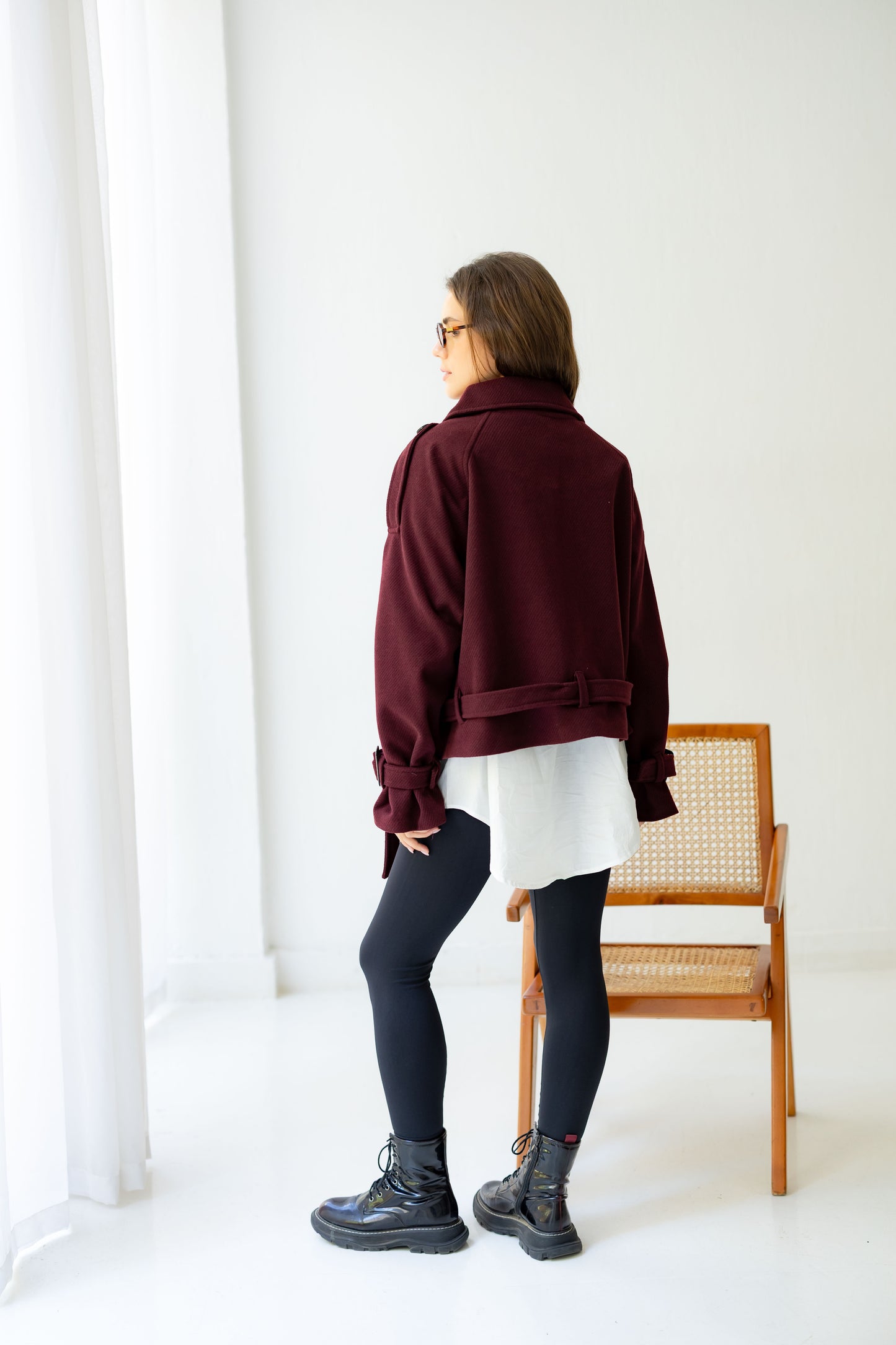 Dominant Jacket - Deep Burgandy