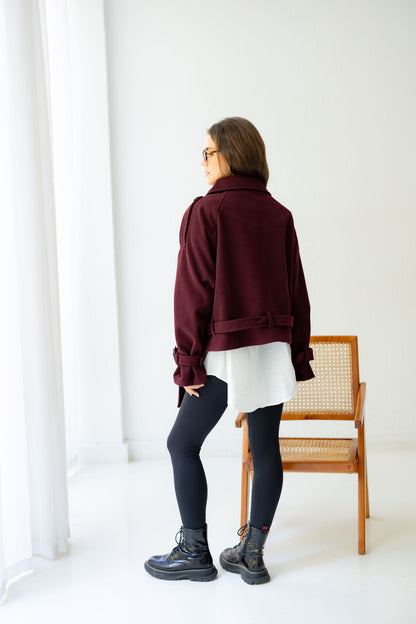 Dominant Jacket - Deep Burgandy