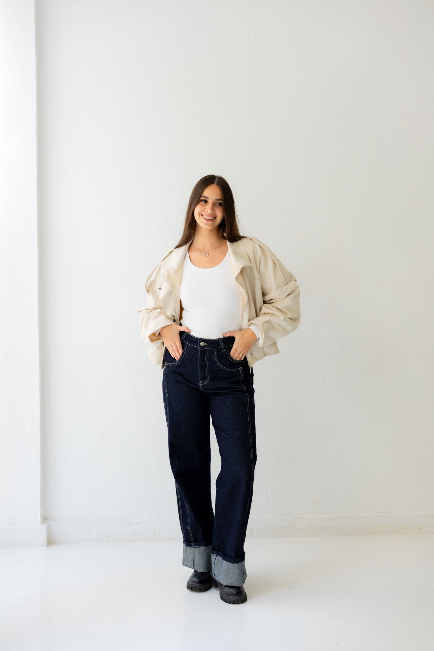 Velvet Storm Jacket - Cream (PRE-ORDER)