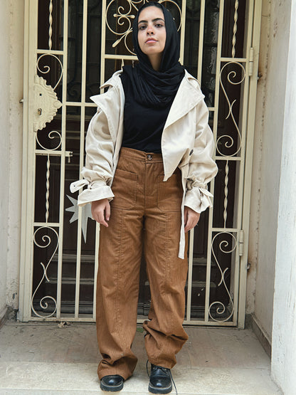 Corduroy Pants - Camel