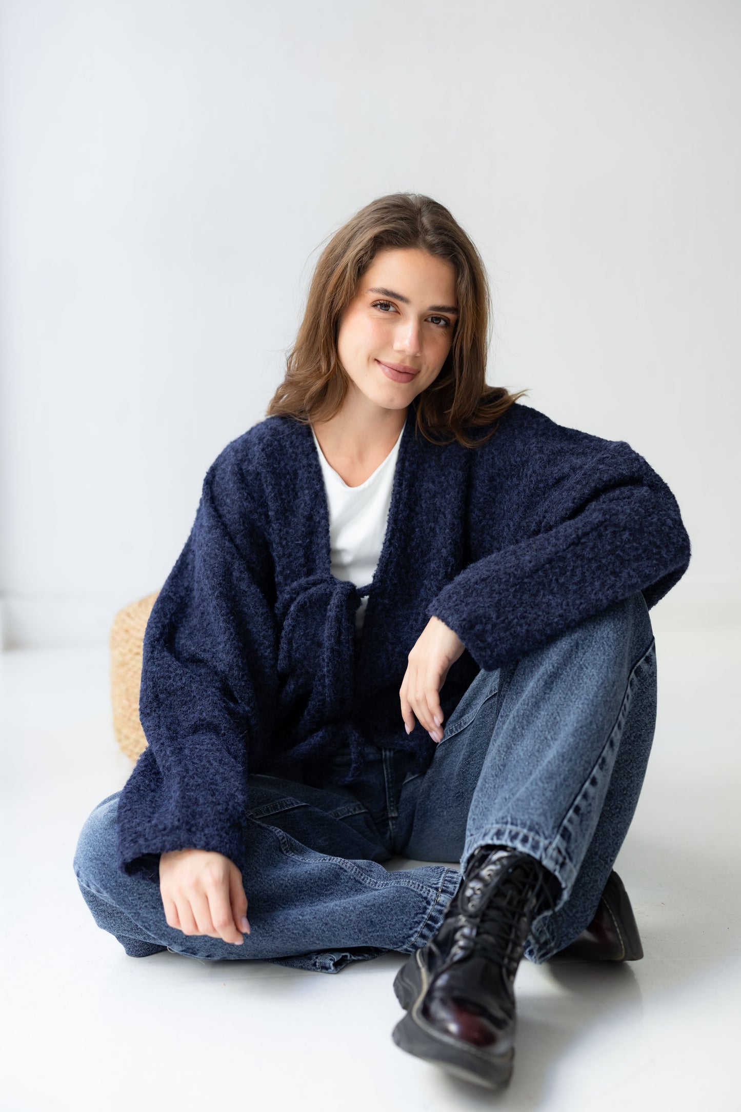 Dream Butterfly Top - Deep Navy