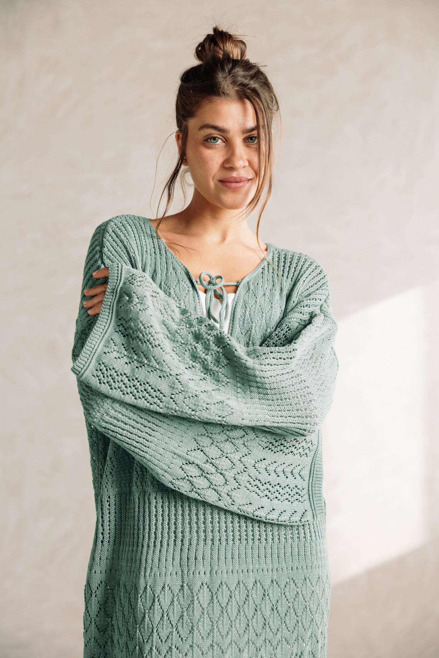 That Girl Knit Dress - Olive