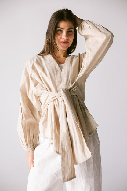Soft Girl Energy Top - Khaki
