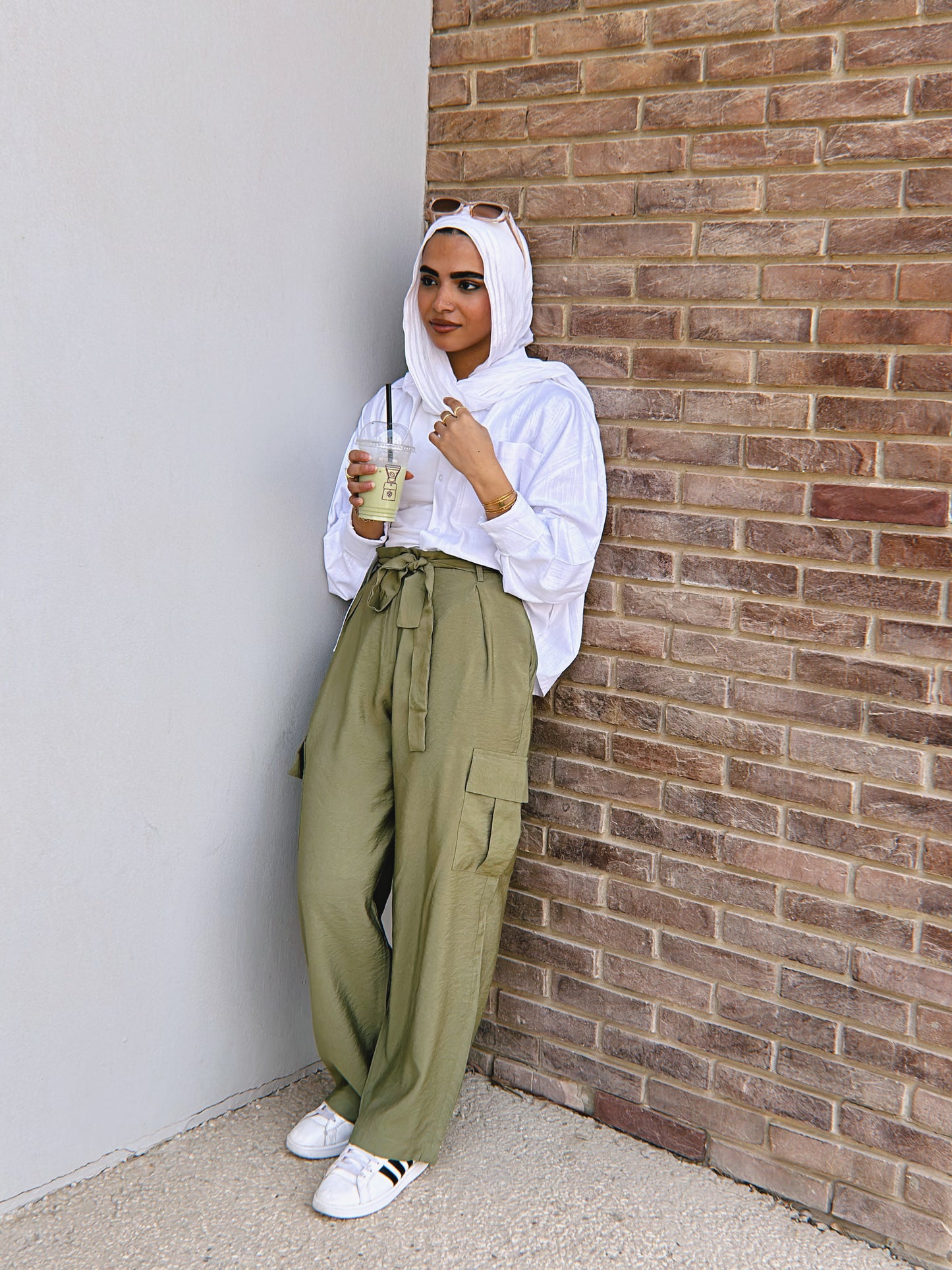 Sana Pants - Olive