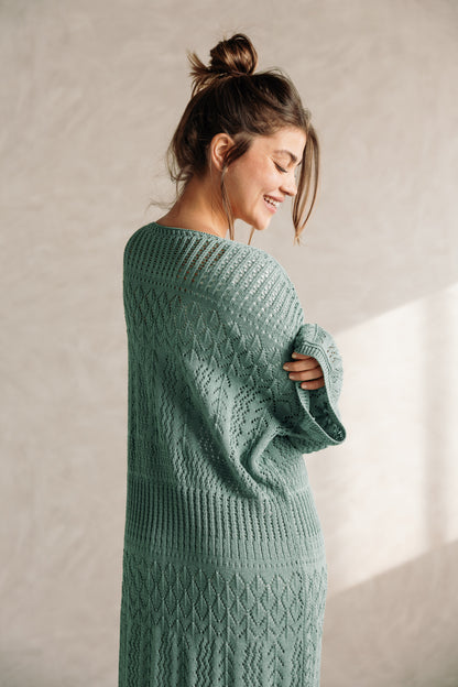 That Girl Knit Dress - Olive