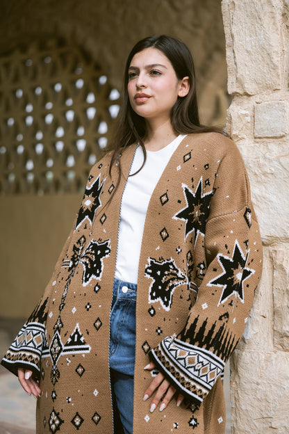 Nojom Cardigan - Sand