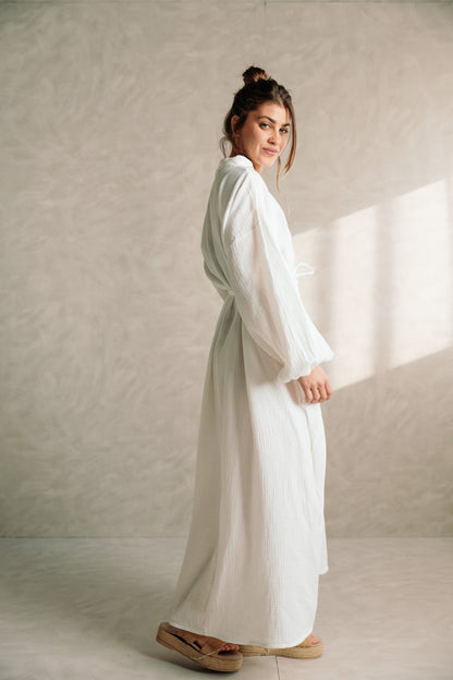 Rihan Dress - White