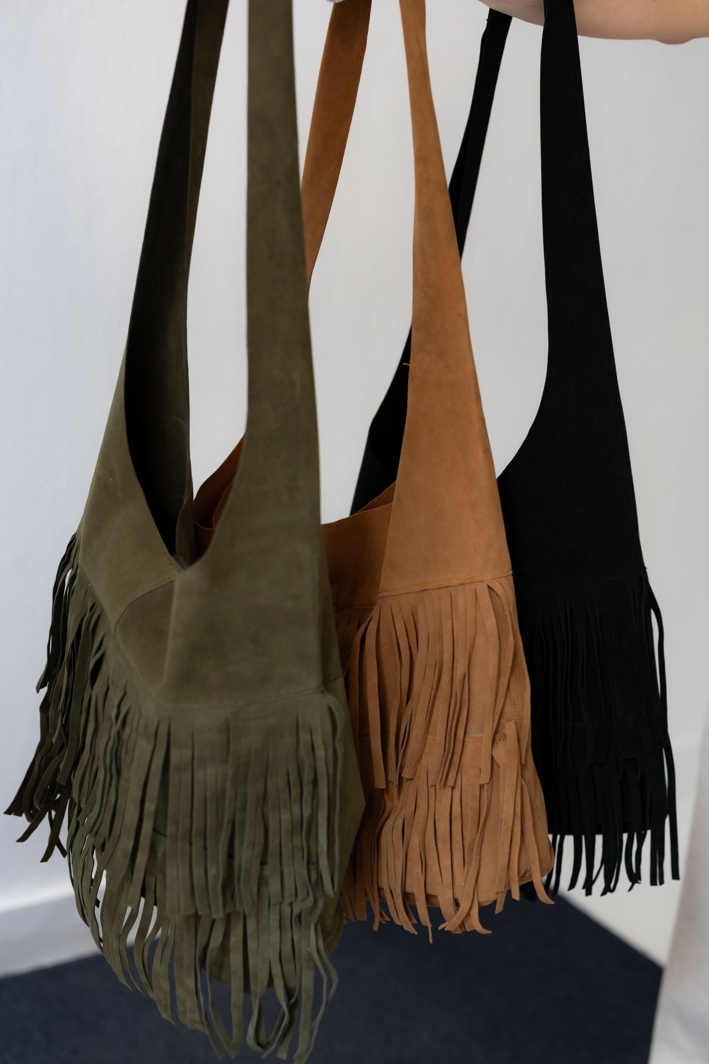 The Boho Fringe Bag - Desert Camel