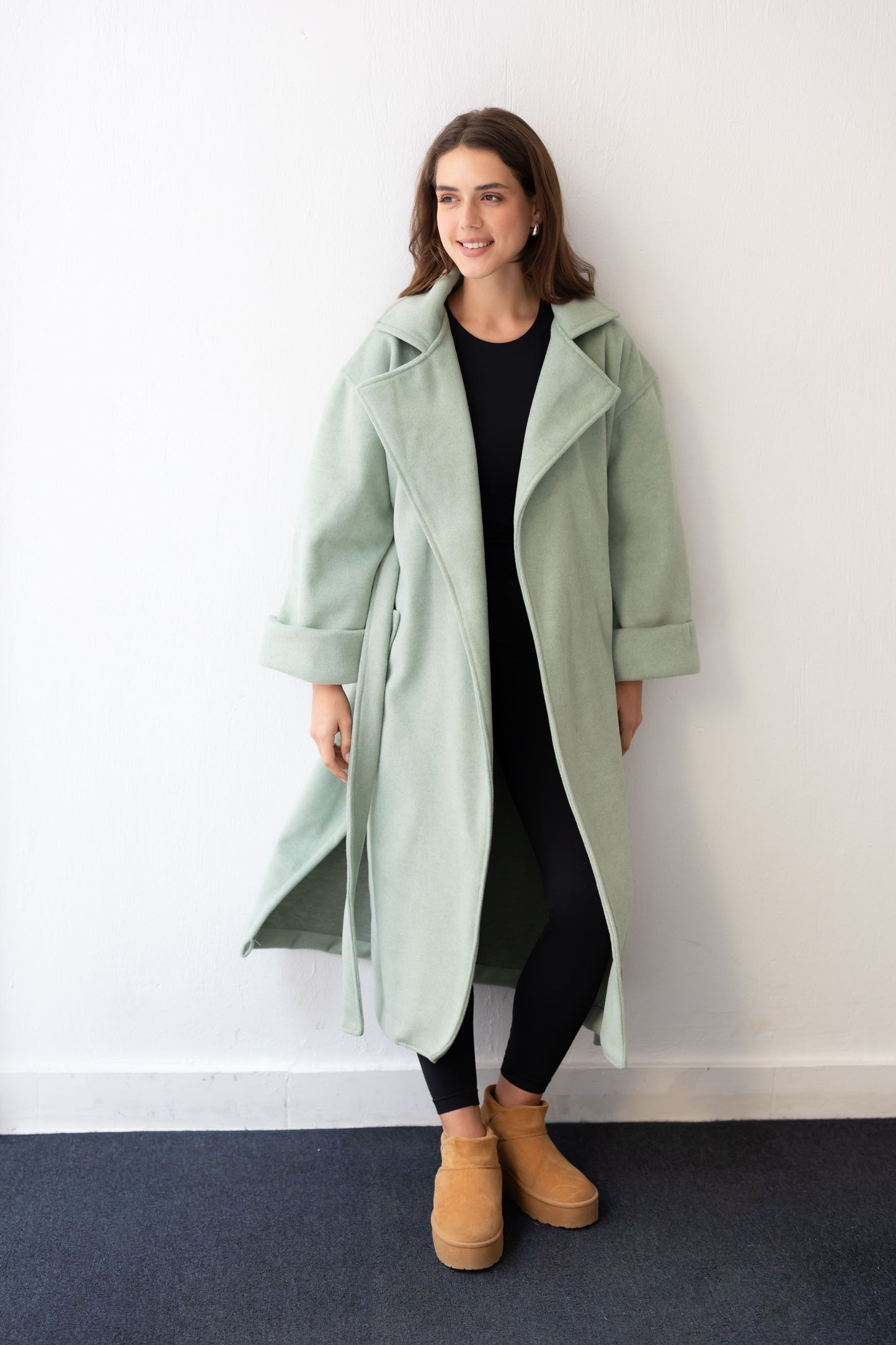 Keep Me Warm Coat - Mint