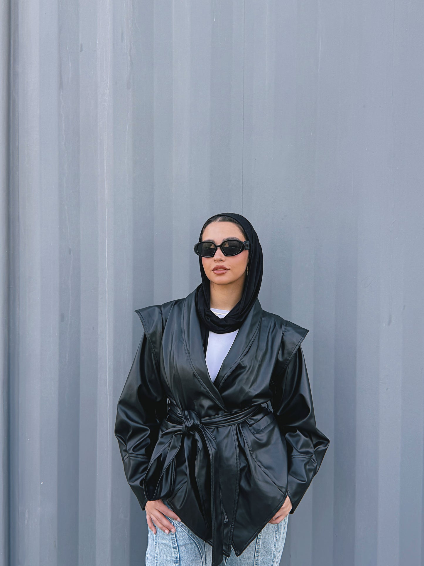 Bold As Love Leather Jacket - Black