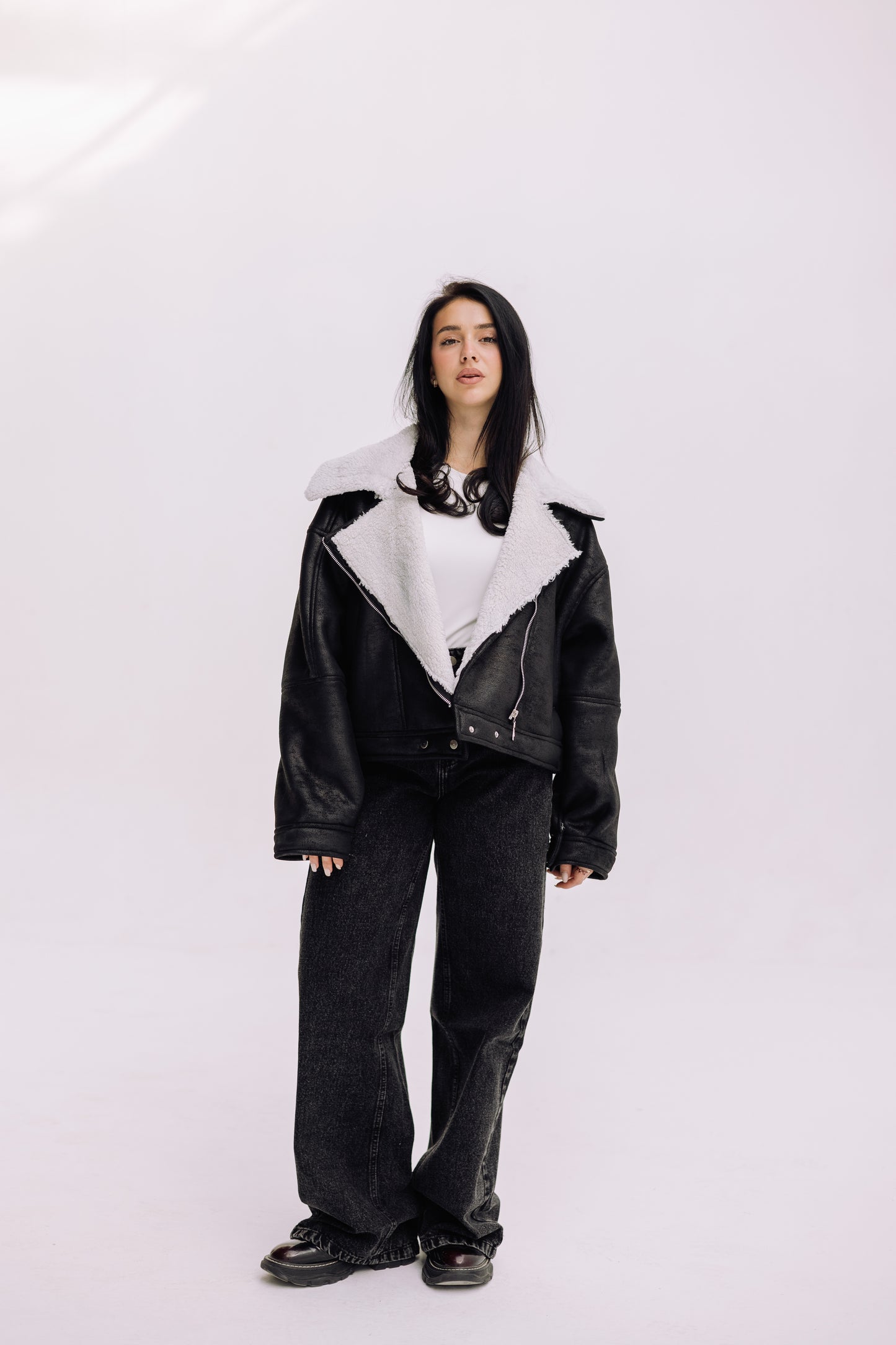Street Ember Jacket - Blackxwhite