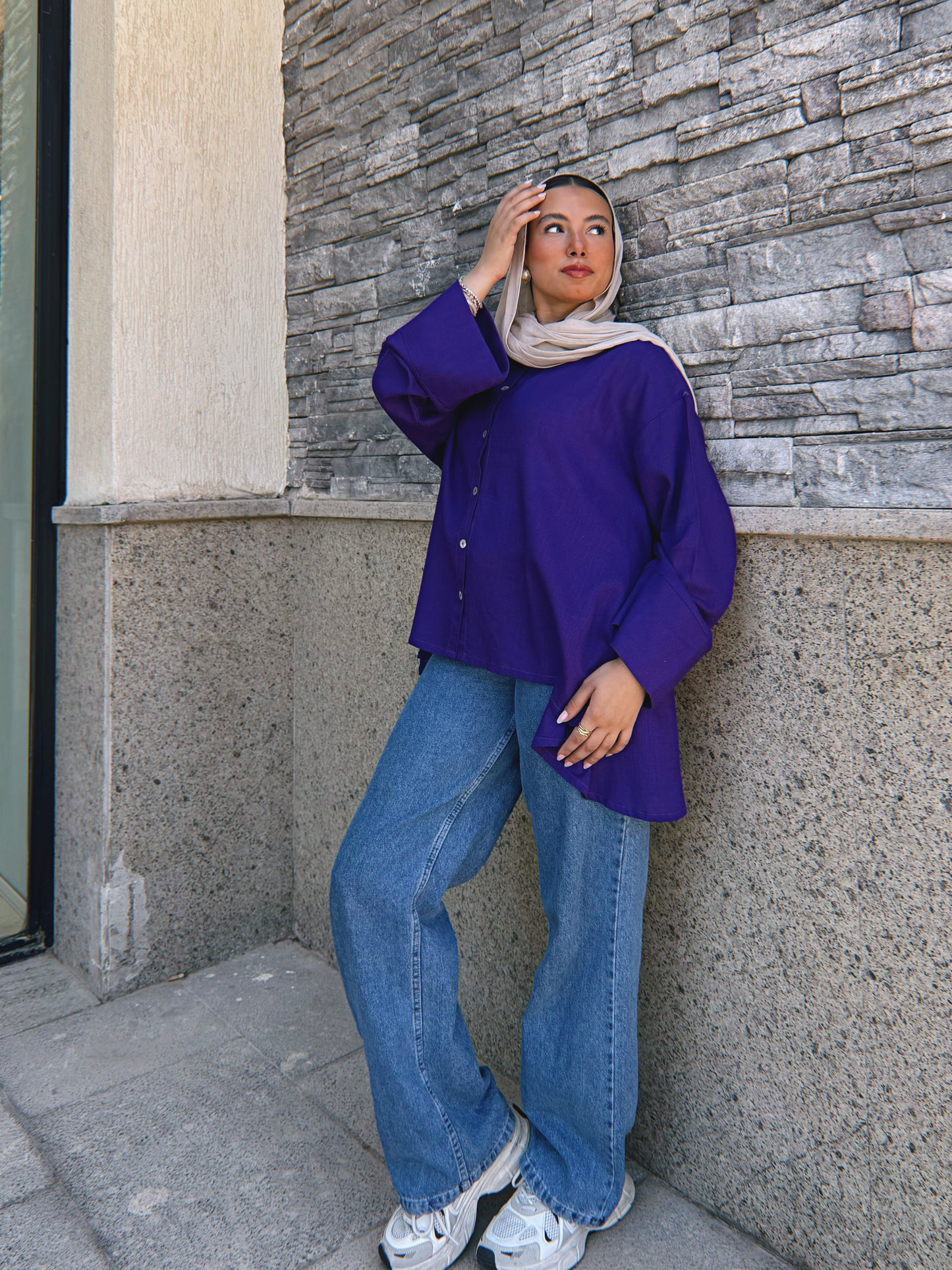Ease Shirt - Violet