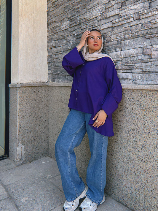Ease Shirt - Violet