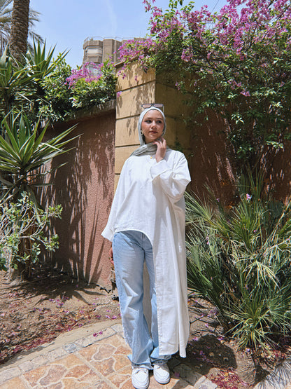 Asilah Top - White