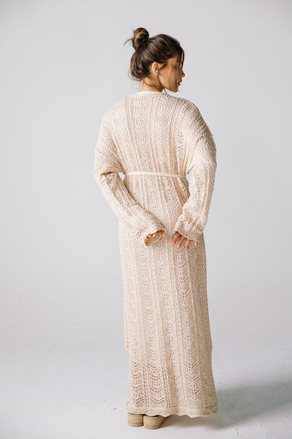 Sea Soul Knit Dress - Cream