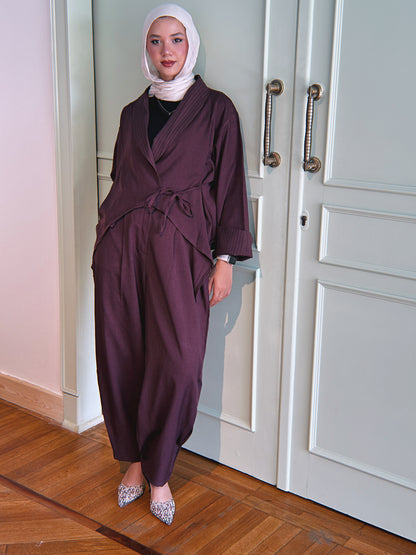 Rema Set - Deep Plum
