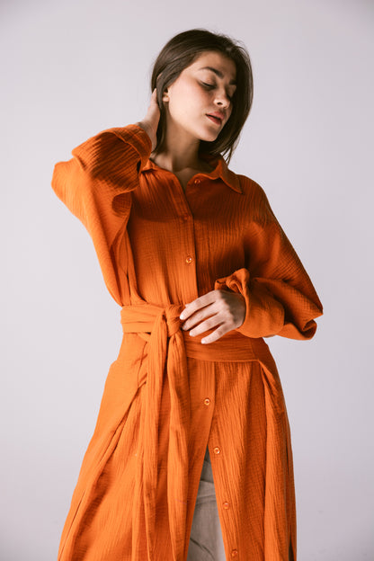 Off-Duty Shirt - Orange