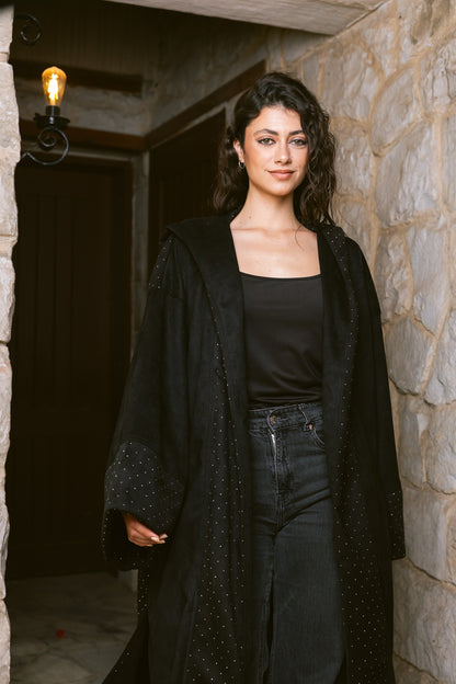 Sukoon Kaftan - Black