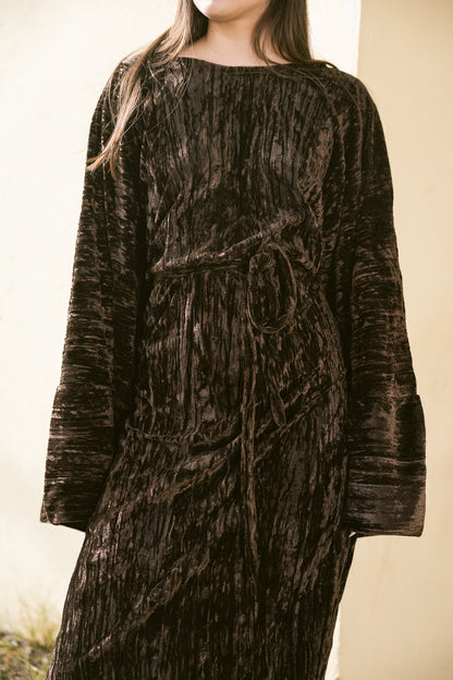 Butterfly Dress - Deep Cocoa