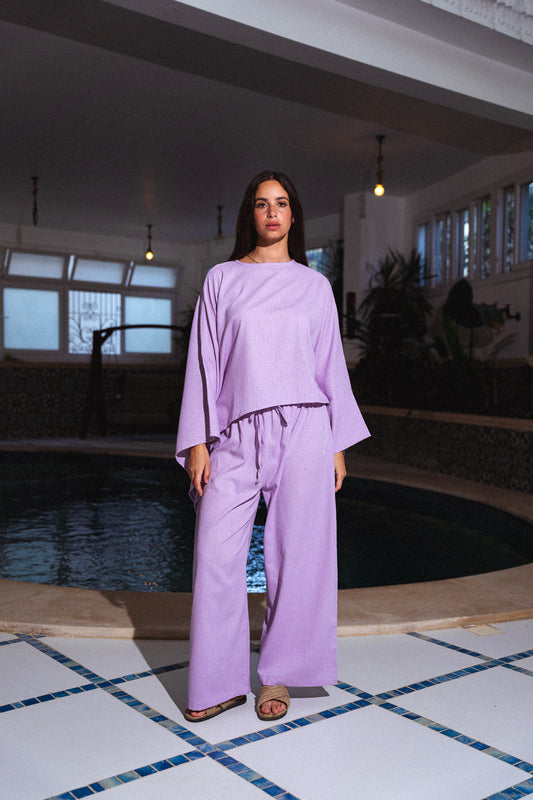 Dazzled Zomorod Set - Lilac
