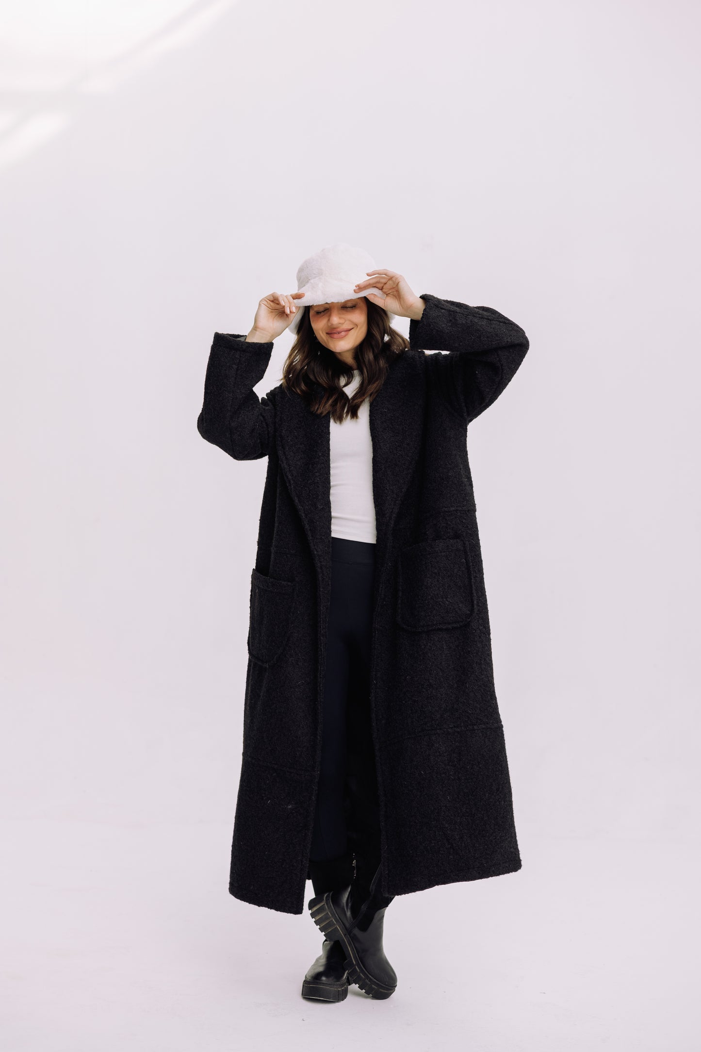 Signature Cozy Coat - Black
