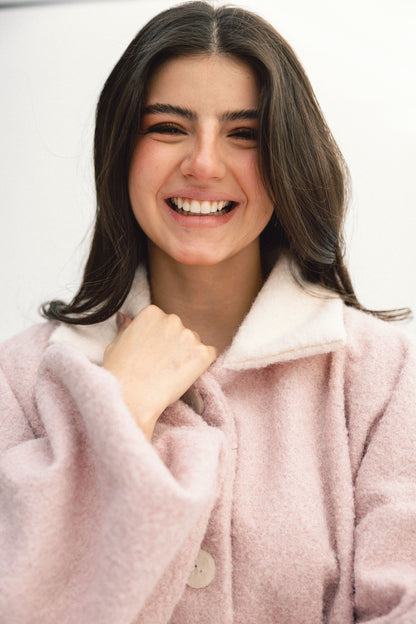 Nonchalant Jacket - Powder Pink
