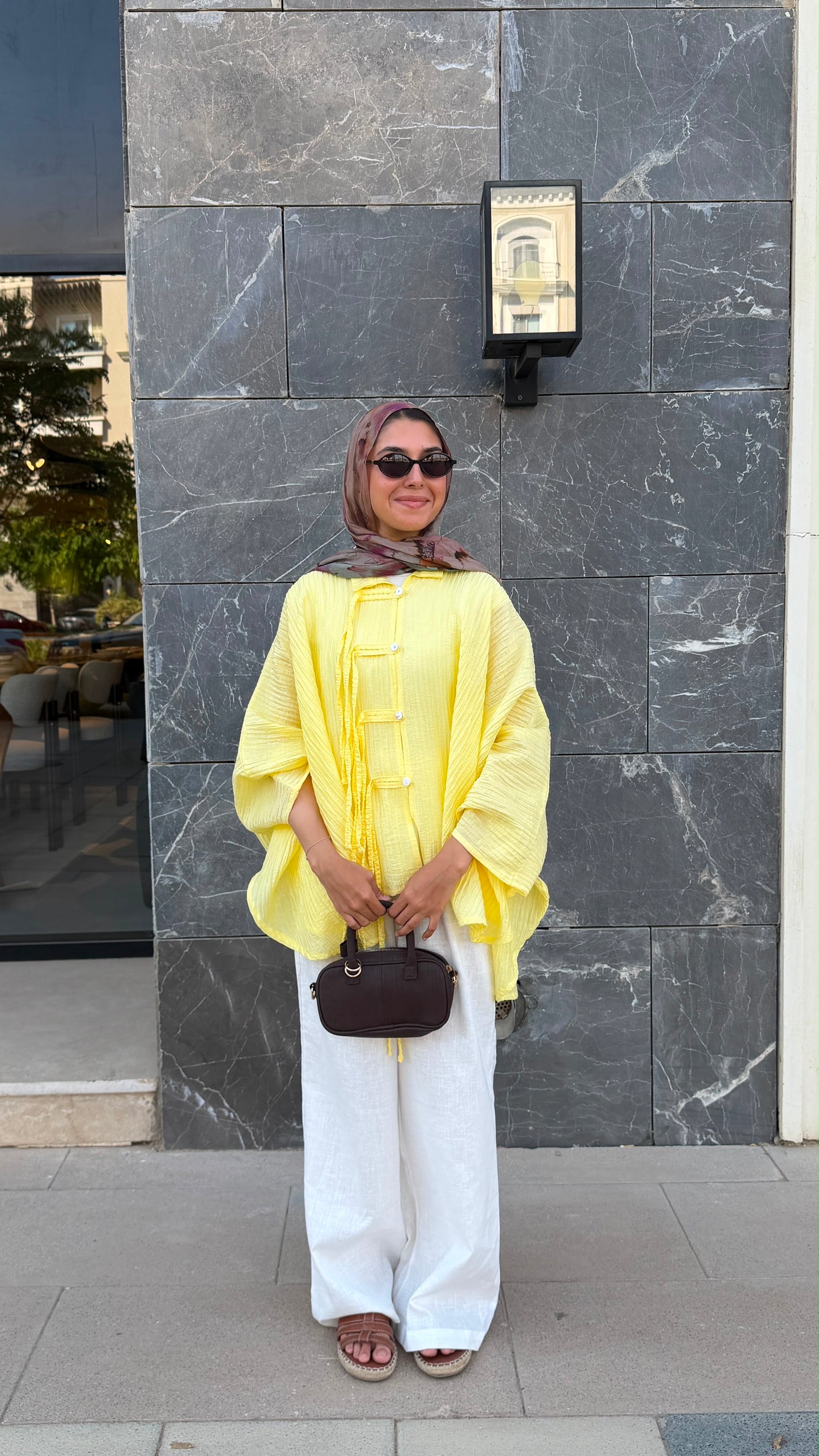 Rahaf Top - Butter Yellow