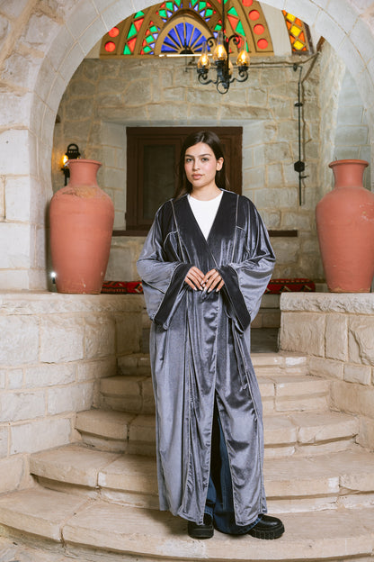 Winter Whisper Kaftan - Grey