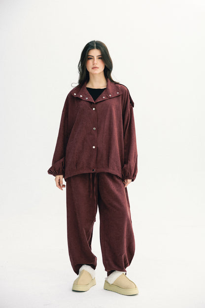 On The Go Set - Burgundy