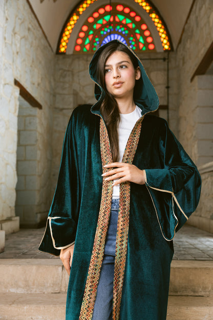 Zahra Kaftan - Emerald Green