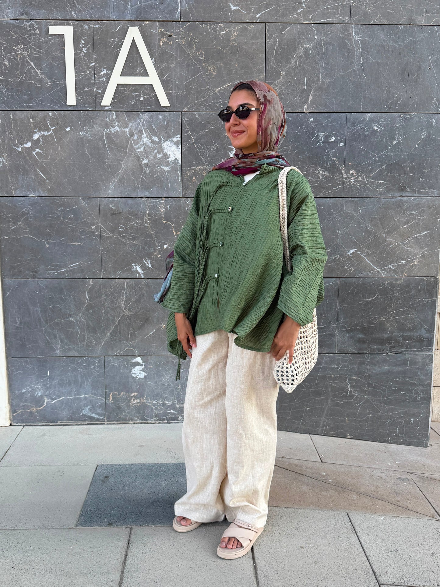 Rahaf Top - Olive