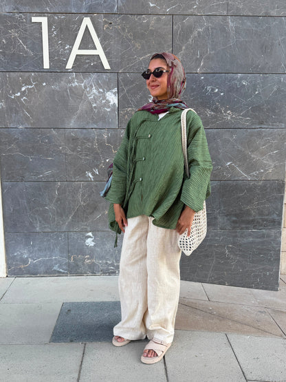 Rahaf Top - Olive