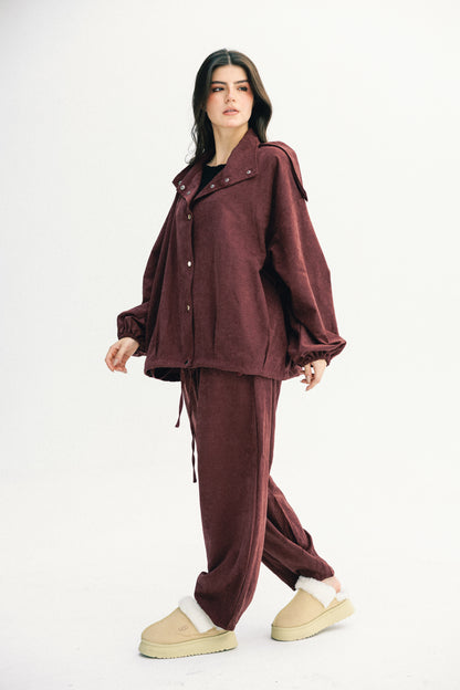 On The Go Set - Burgundy