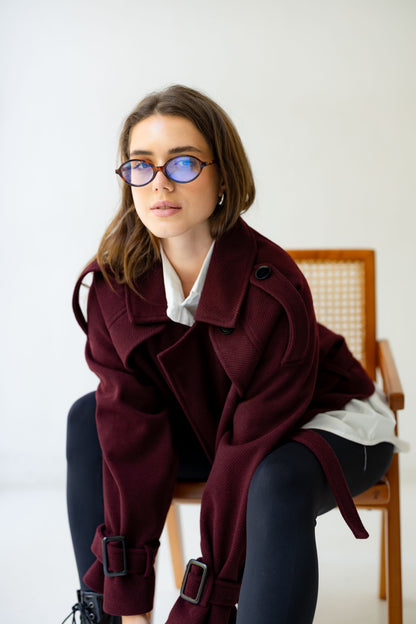 Dominant Jacket - Deep Burgandy