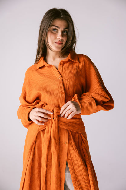 Off-Duty Shirt - Orange
