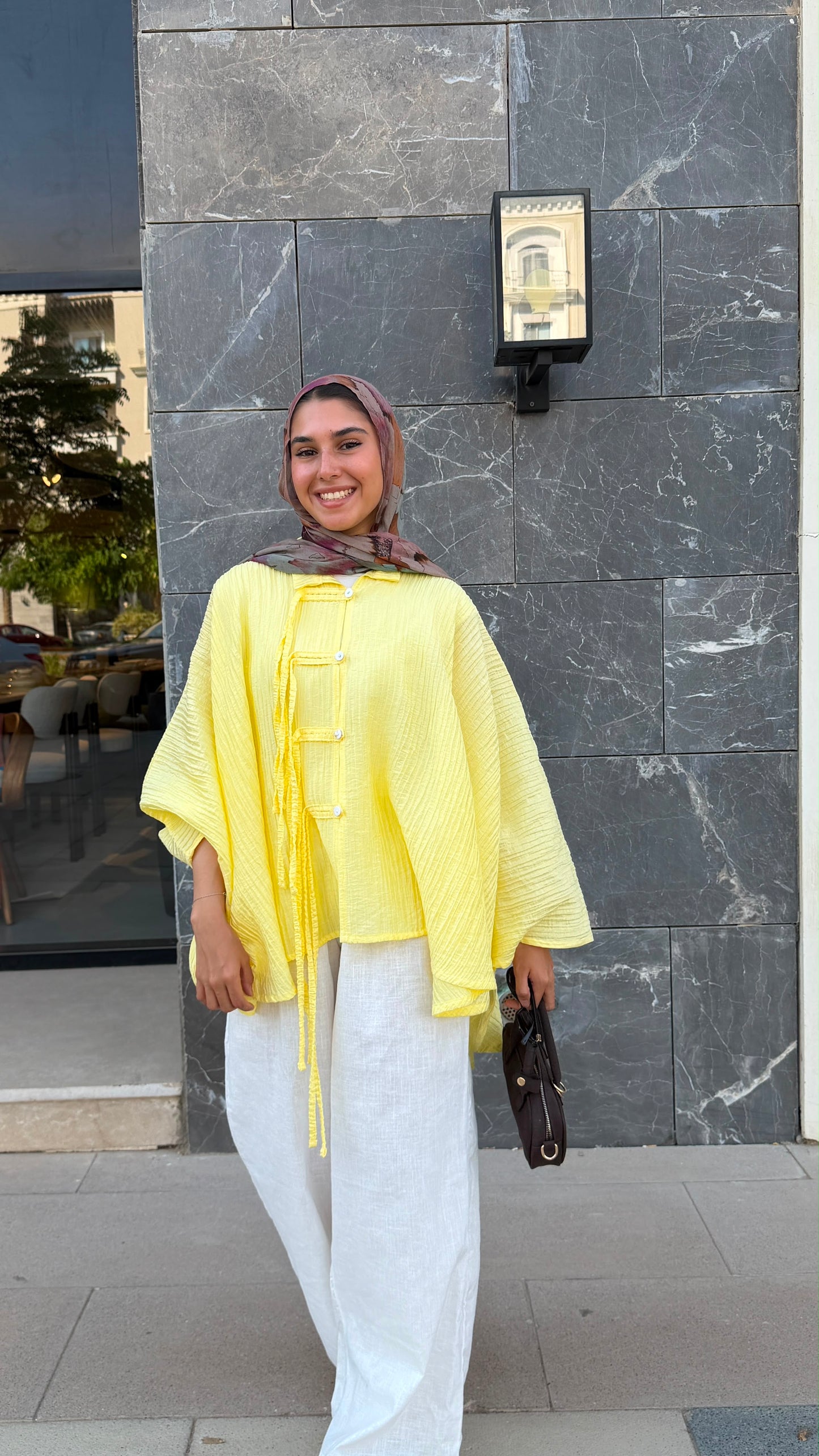 Rahaf Top - Butter Yellow