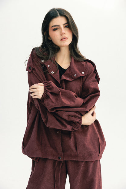 On The Go Set - Burgundy