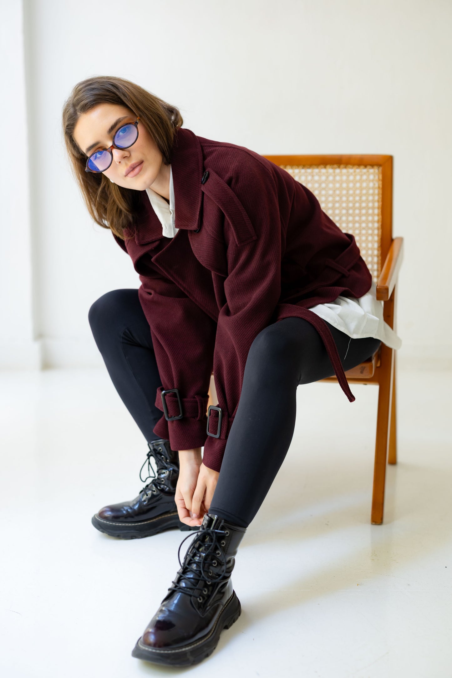 Dominant Jacket - Deep Burgandy