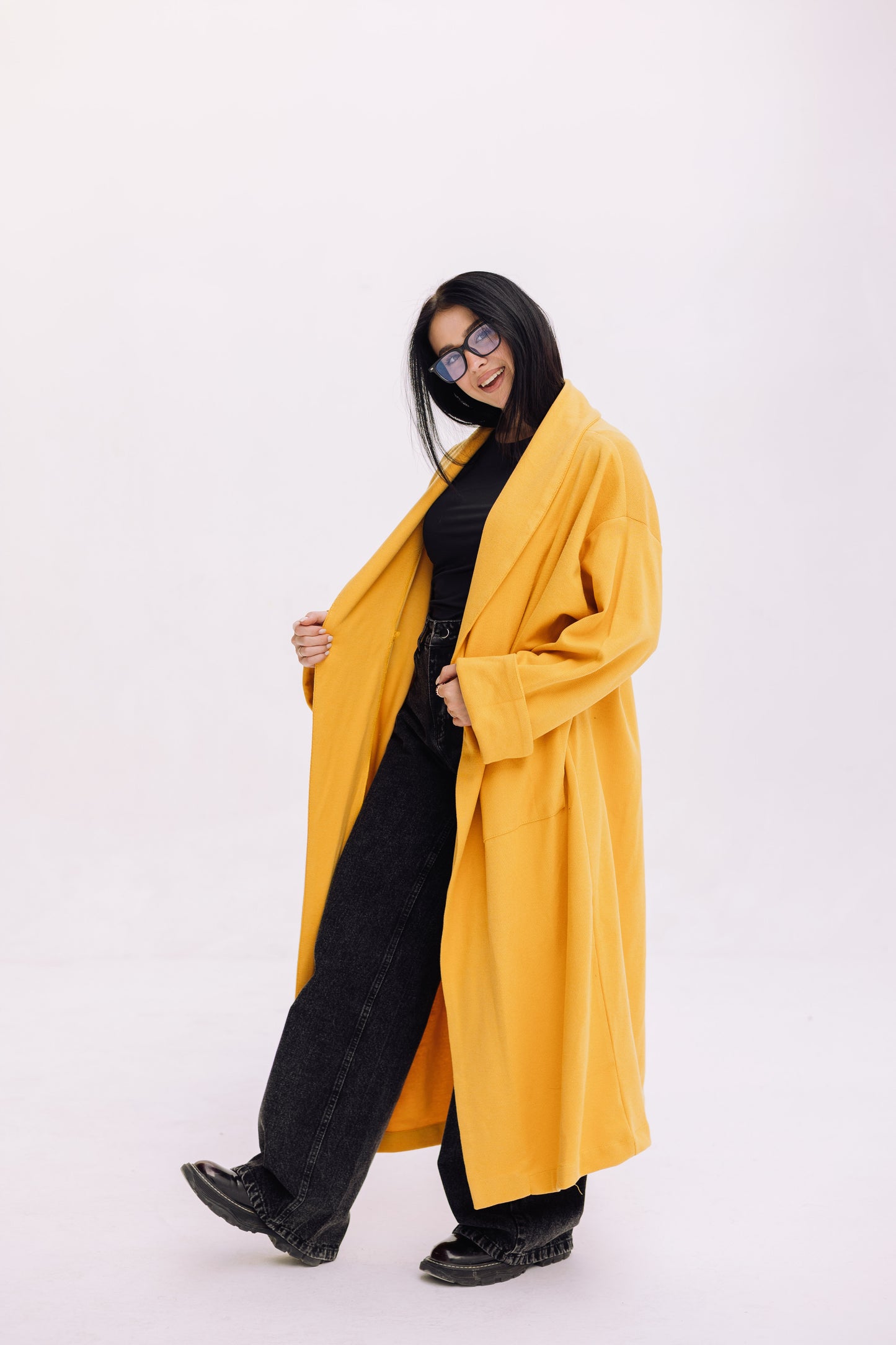 Cardigan Coat - Honey